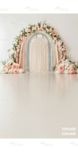 Tło fotograficzne Boho 3295